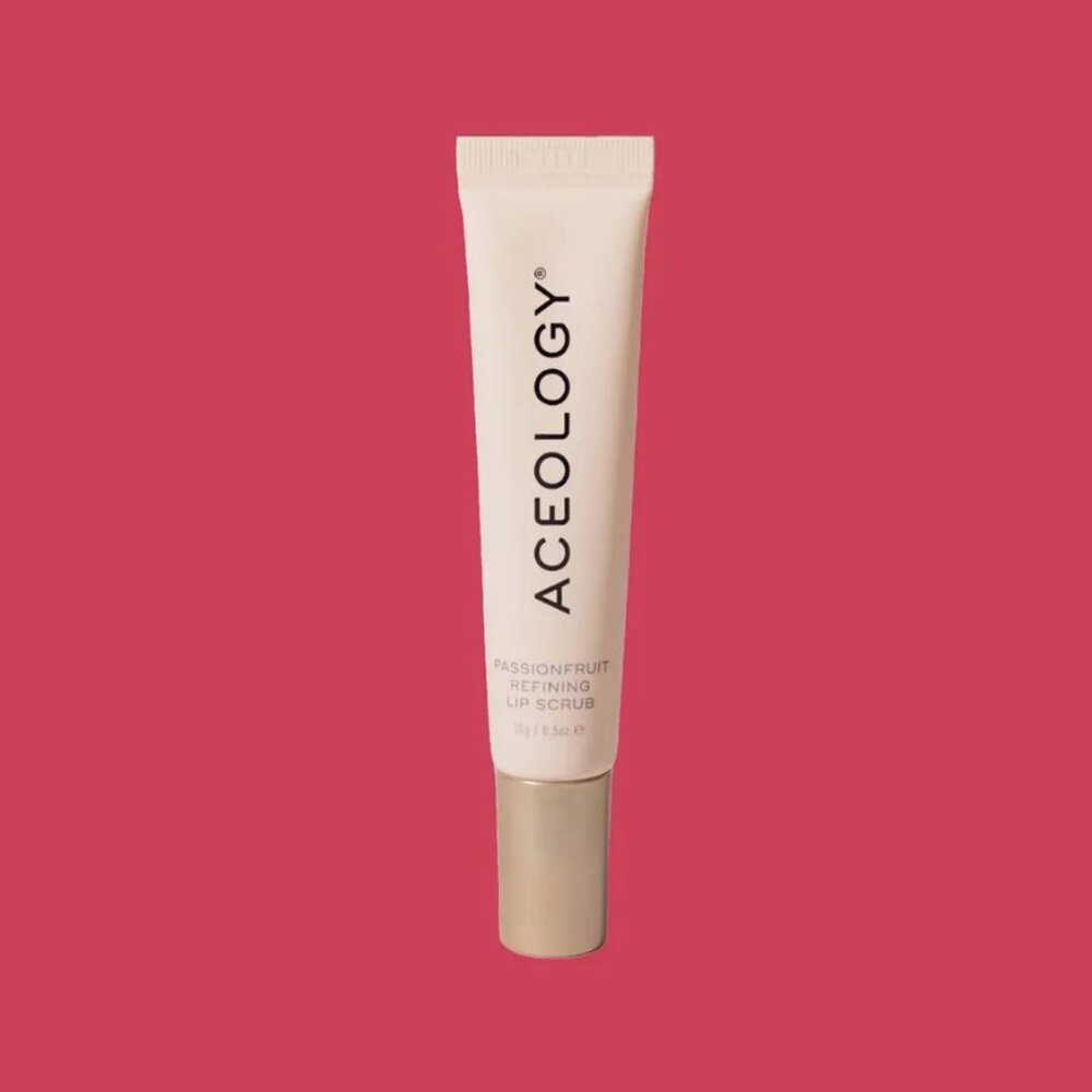 ACEOLOGY Passionfruit refining lip scrub 0.05 OZ